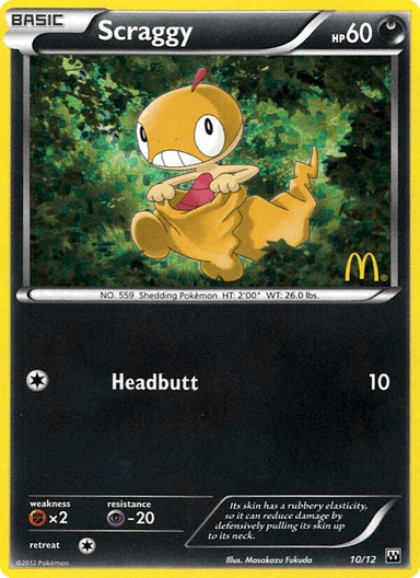 Scraggy, McDonald's Collection 2012 10