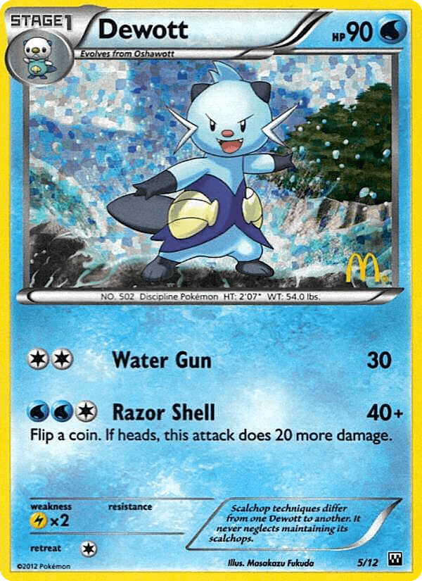 Dewott, McDonald's Collection 2012 5