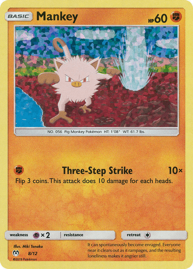 Mankey, McDonald's Collection 2019 8