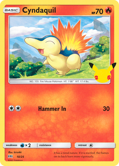 Cyndaquil, McDonald's Collection 2021 10