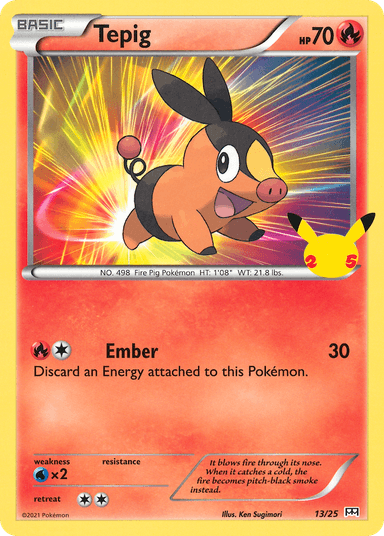 Tepig, McDonald's Collection 2021 13
