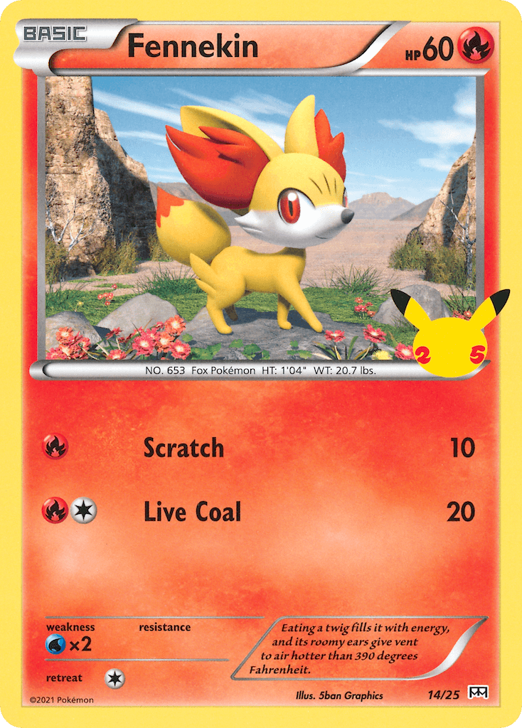 Fennekin, McDonald's Collection 2021 14