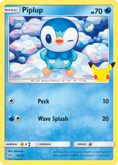 Piplup, McDonald's Collection 2021 20