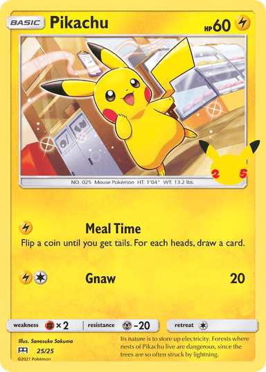 Pikachu, McDonald's Collection 2021 25