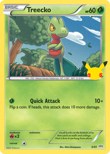 Treecko, McDonald's Collection 2021 3