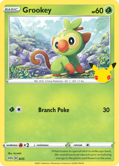 Grookey, McDonald's Collection 2021 8