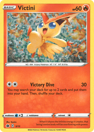 Victini, McDonald's Collection 2022 5