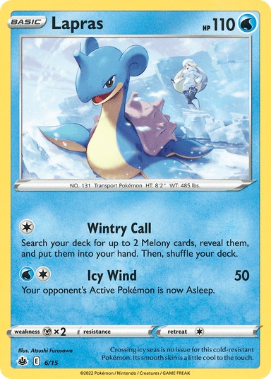 Lapras, McDonald's Collection 2022 6