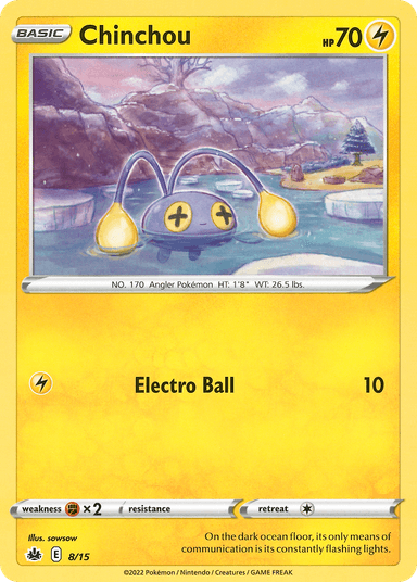 Chinchou, McDonald's Collection 2022 8