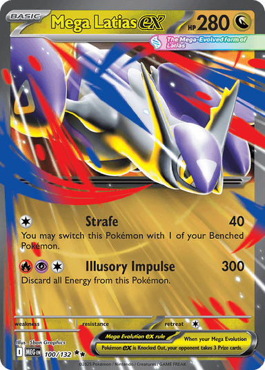 Mega Latias ex, Mega Evolution 100