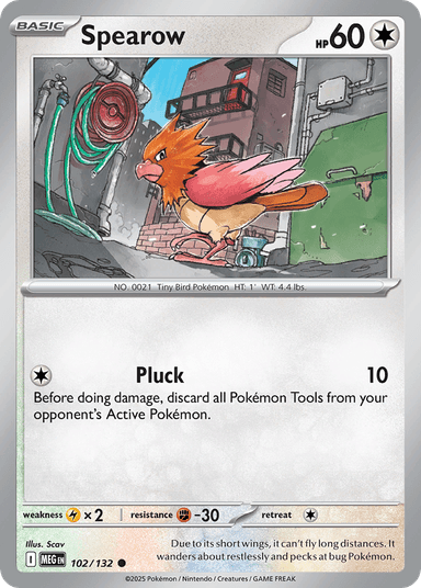 Spearow, Mega Evolution 102