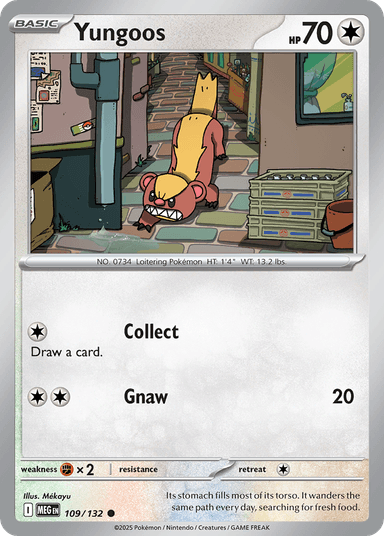 Yungoos, Mega Evolution 109