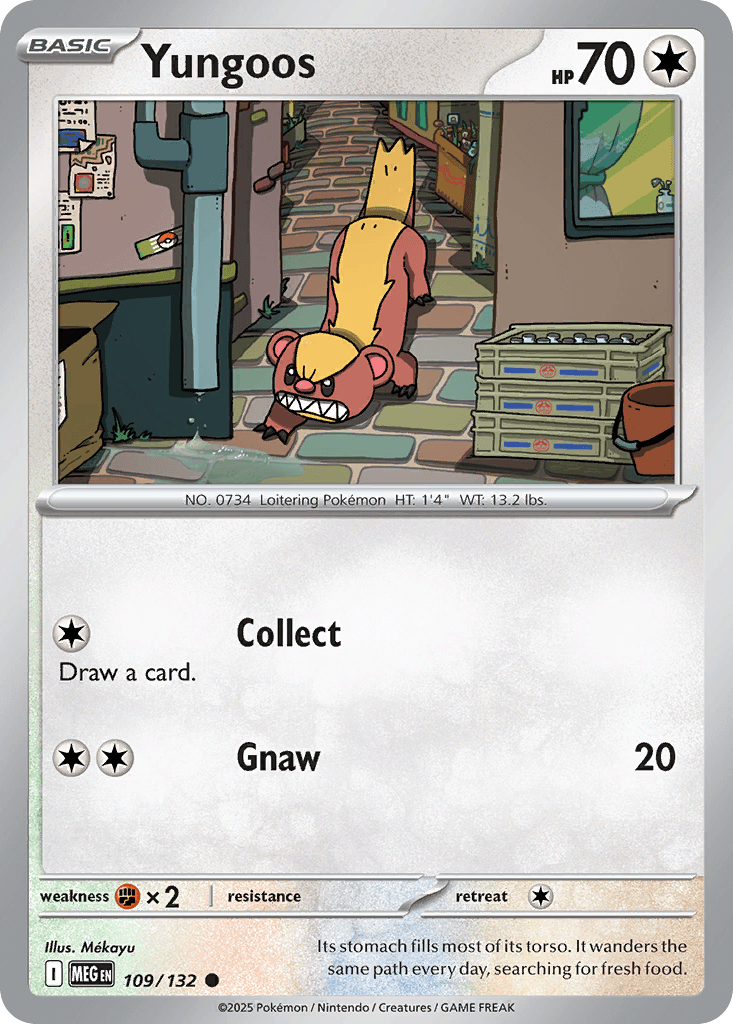 Yungoos, Mega Evolution 109
