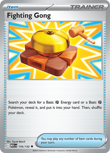 Fighting Gong, Mega Evolution 116