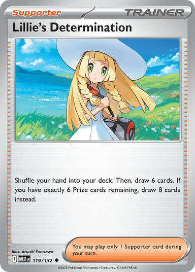 Lillie's Determination, Mega Evolution 119