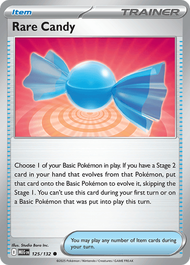 Rare Candy, Mega Evolution 125