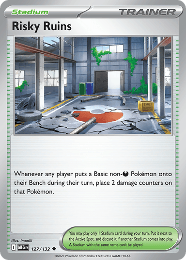 Risky Ruins, Mega Evolution 127