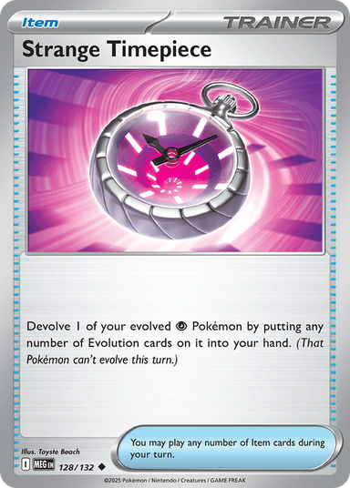 Strange Timepiece, Mega Evolution 128