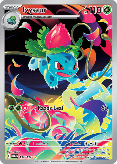 Ivysaur, Mega Evolution 134