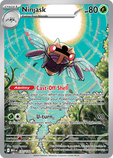 Ninjask, Mega Evolution 137