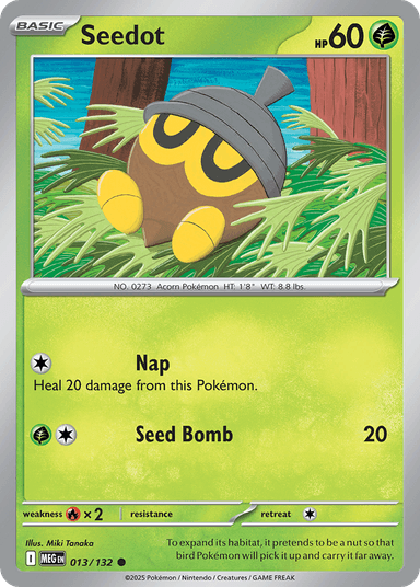 Seedot, Mega Evolution 13