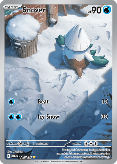 Snover, Mega Evolution 140