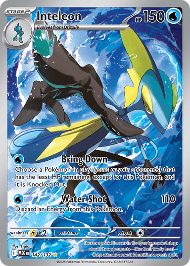 Inteleon, Mega Evolution 142