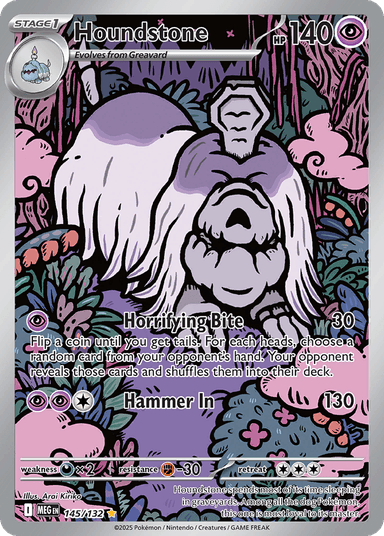 Houndstone, Mega Evolution 145