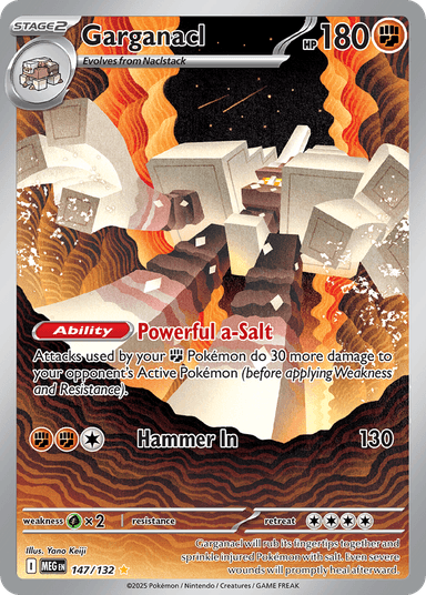 Garganacl, Mega Evolution 147