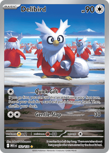 Delibird, Mega Evolution 152