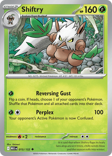 Shiftry, Mega Evolution 15