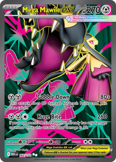 Mega Mawile ex, Mega Evolution 162