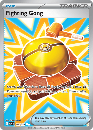 Fighting Gong, Mega Evolution 168