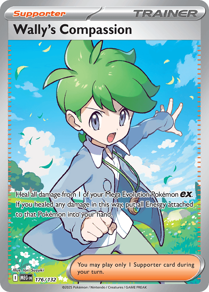 Wally's Compassion, Mega Evolution 176