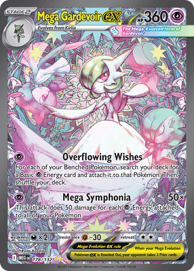 Mega Gardevoir ex, Mega Evolution 178