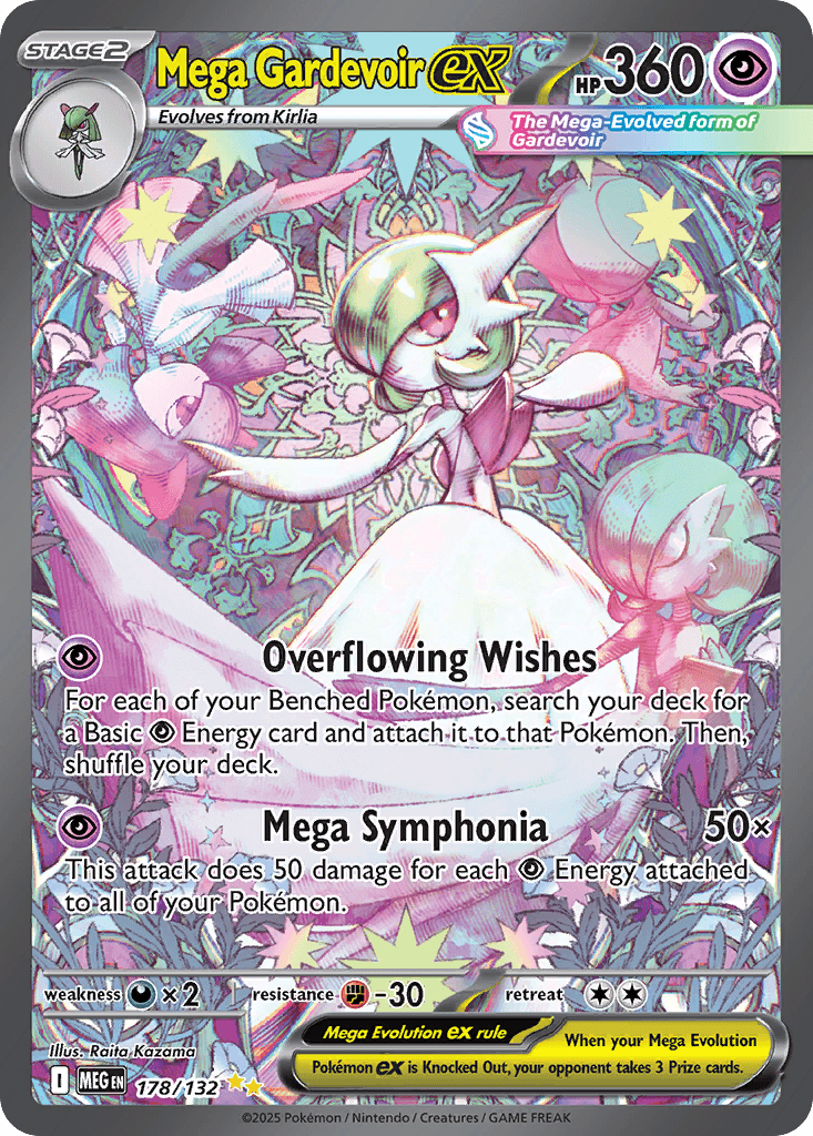Mega Gardevoir ex, Mega Evolution 178