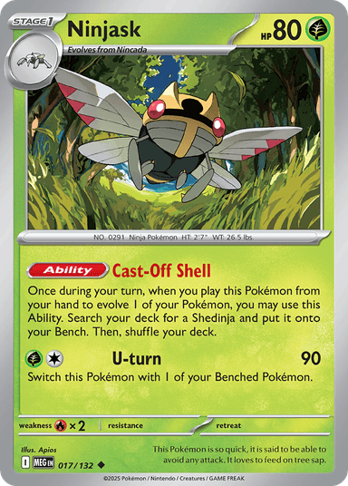 Ninjask, Mega Evolution 17