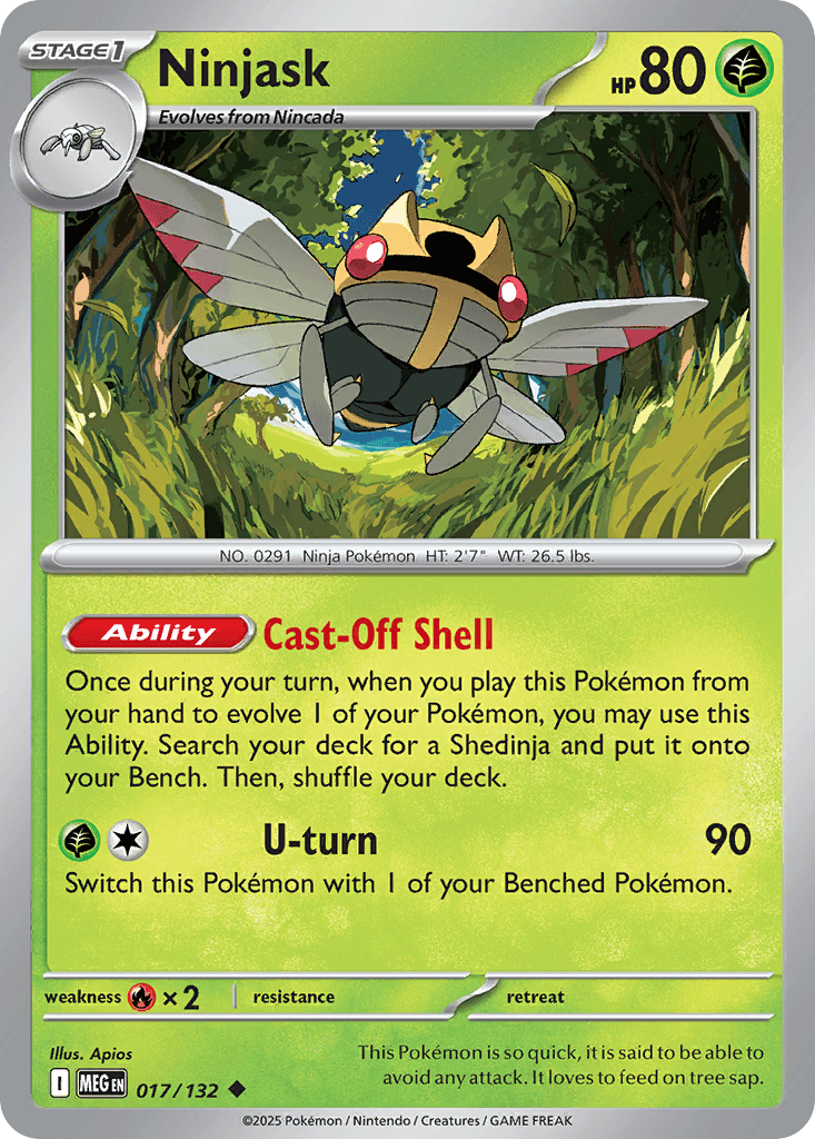 Ninjask, Mega Evolution 17