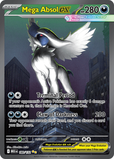 Mega Absol ex, Mega Evolution 180