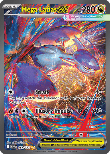 Mega Latias ex, Mega Evolution 181
