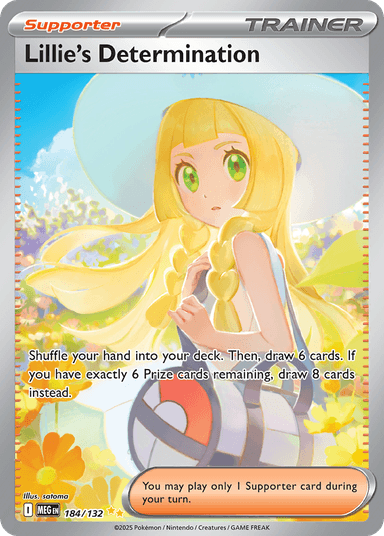 Lillie's Determination, Mega Evolution 184