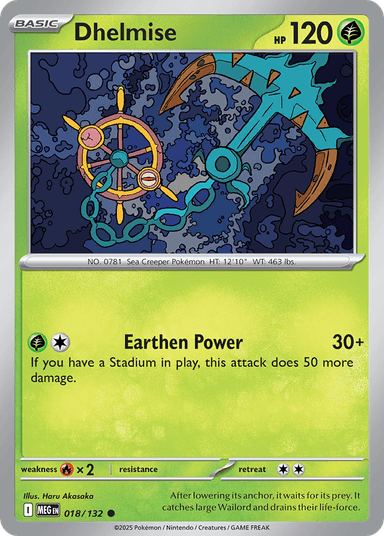 Dhelmise, Mega Evolution 18