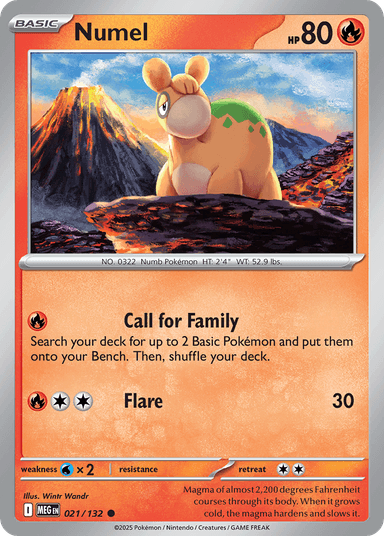 Numel, Mega Evolution 21