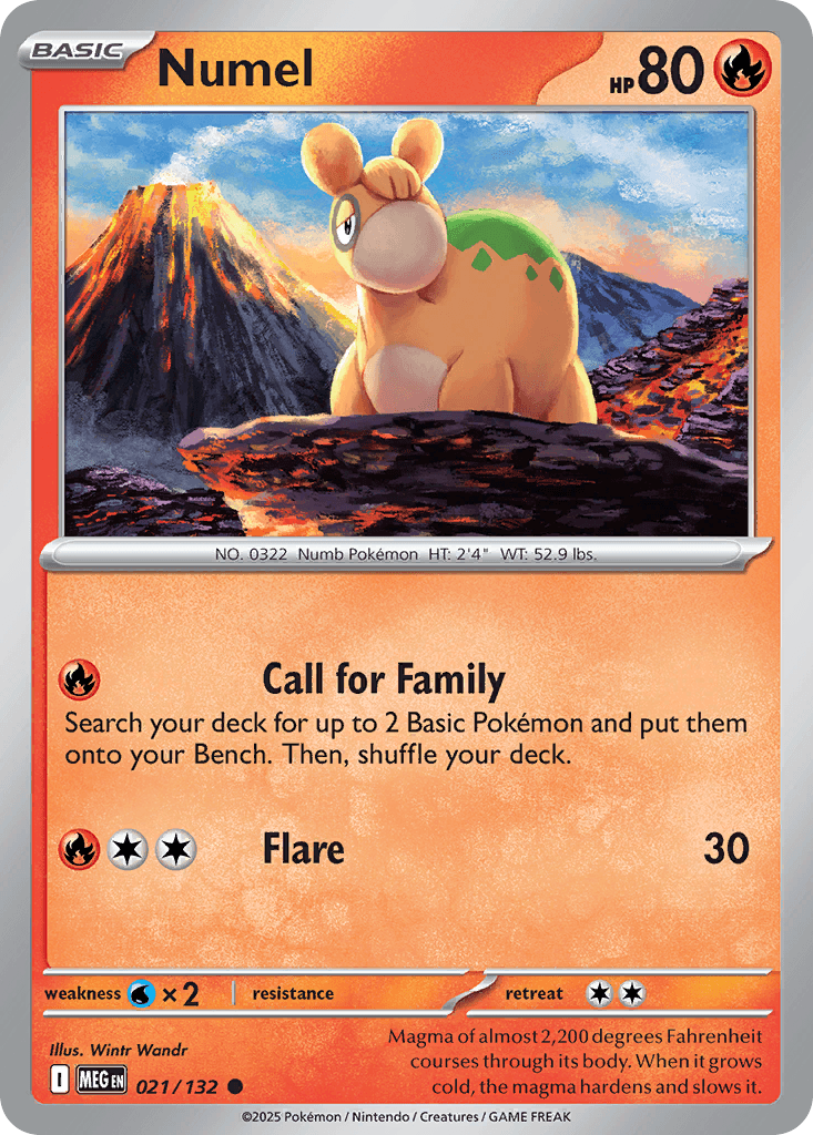 Numel, Mega Evolution 21