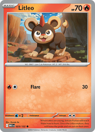 Litleo, Mega Evolution 23