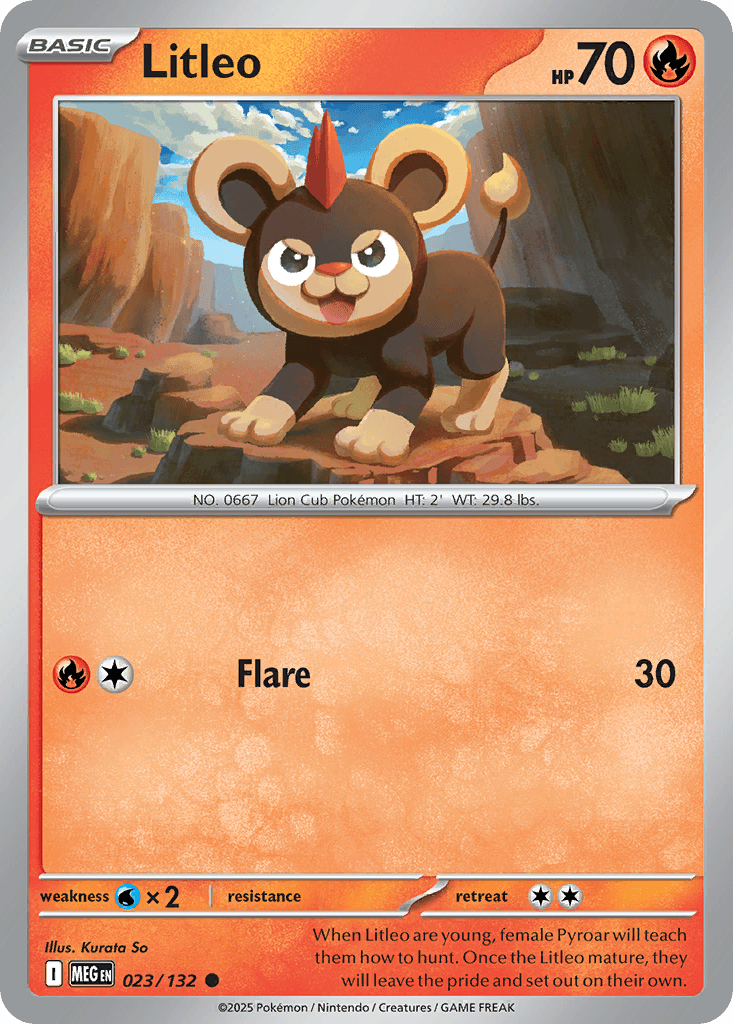 Litleo, Mega Evolution 23