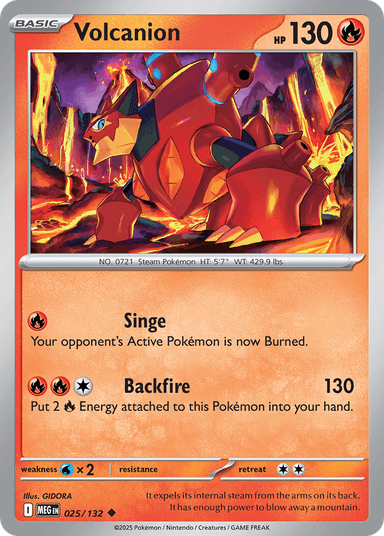Volcanion, Mega Evolution 25