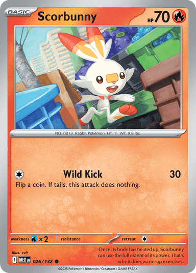 Scorbunny, Mega Evolution 26