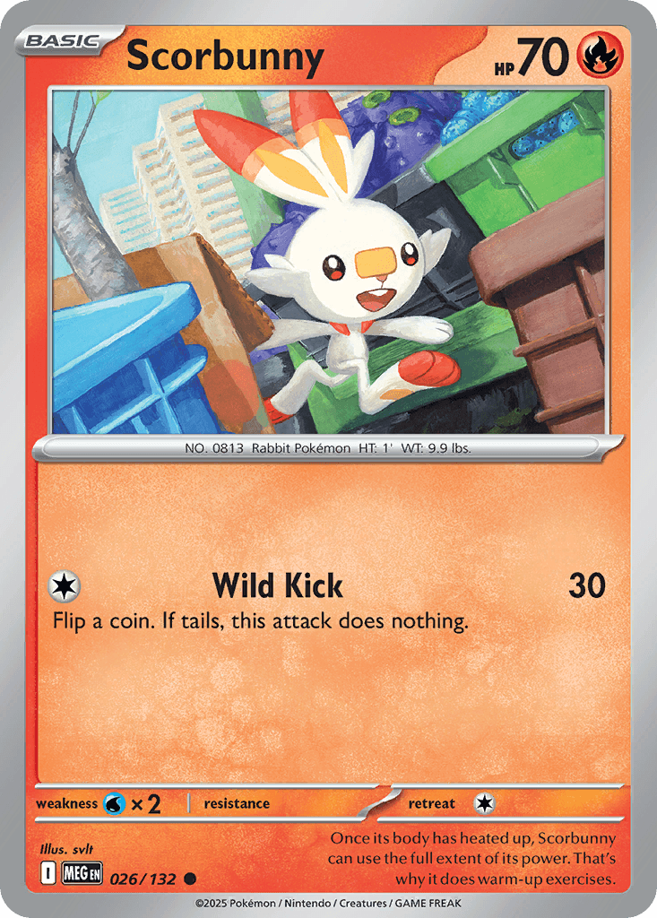 Scorbunny, Mega Evolution 26