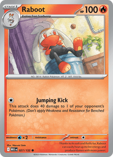 Raboot, Mega Evolution 27